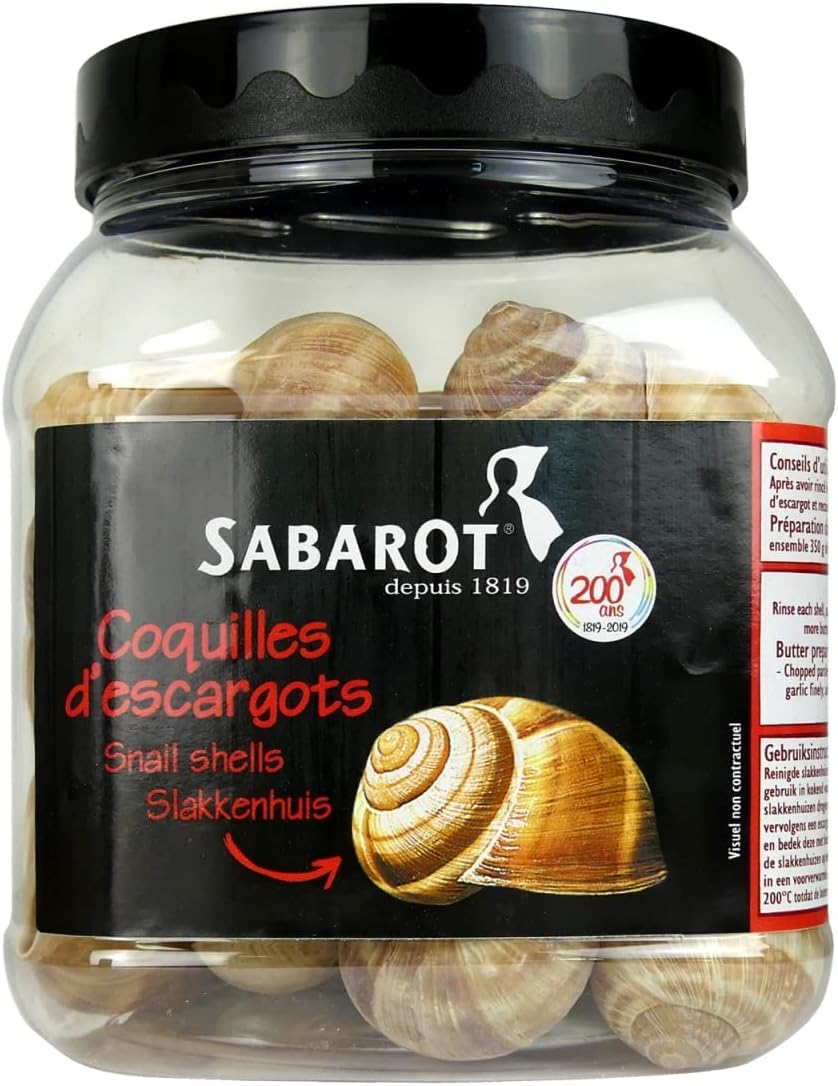 Coquilles d'escargots - Pot de 36 pièces - Sabarot