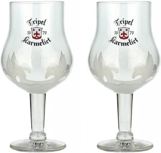Verres à Bière Karmeliet 33cl Officiel (Set de 2)