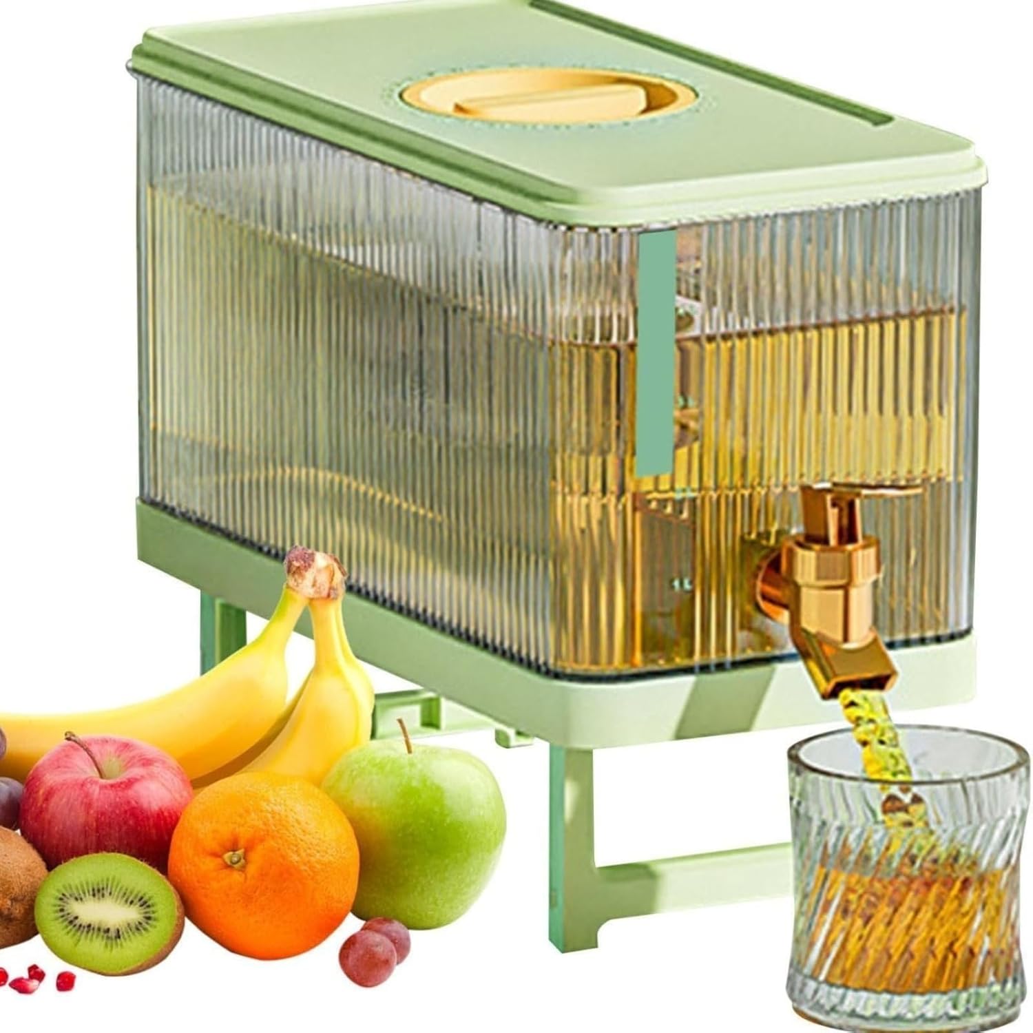 Distributeur Boisson Distributeur Eau Boisson Frigo Fontaine Punch Bonbonne en avec Refroidisseurs Et FontainesDistributeurDistributeur Capacité 4,5 L Blanc