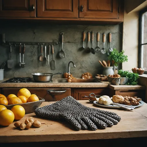 L'importance du gant en cotte de mailles dans votre cuisine