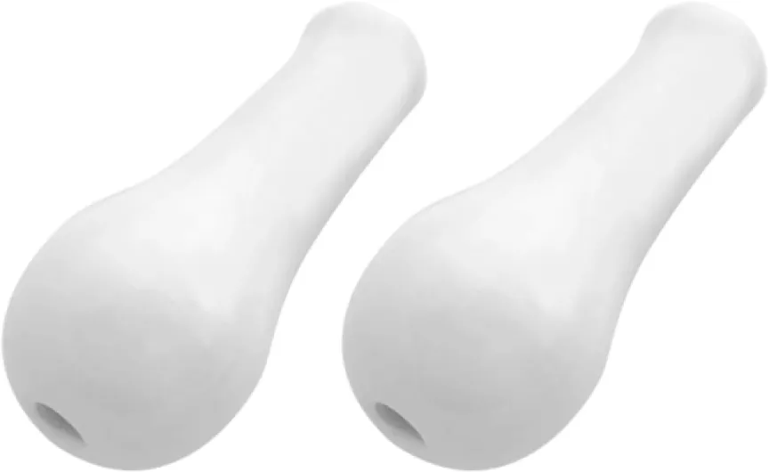 ARCO - Lot de 2 recharges pour poignées de porte en porcelaine - Renouvelez facilement vos poignées de porte