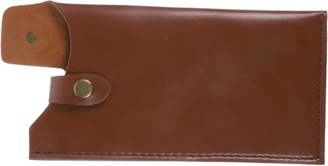 Étui à Couteaux En Cuir Synthétique Compact, Housse Pour Couteaux Cuisine, Protection Solide, Accessoire Pratique Maison 24.80X12.00X0.50CM