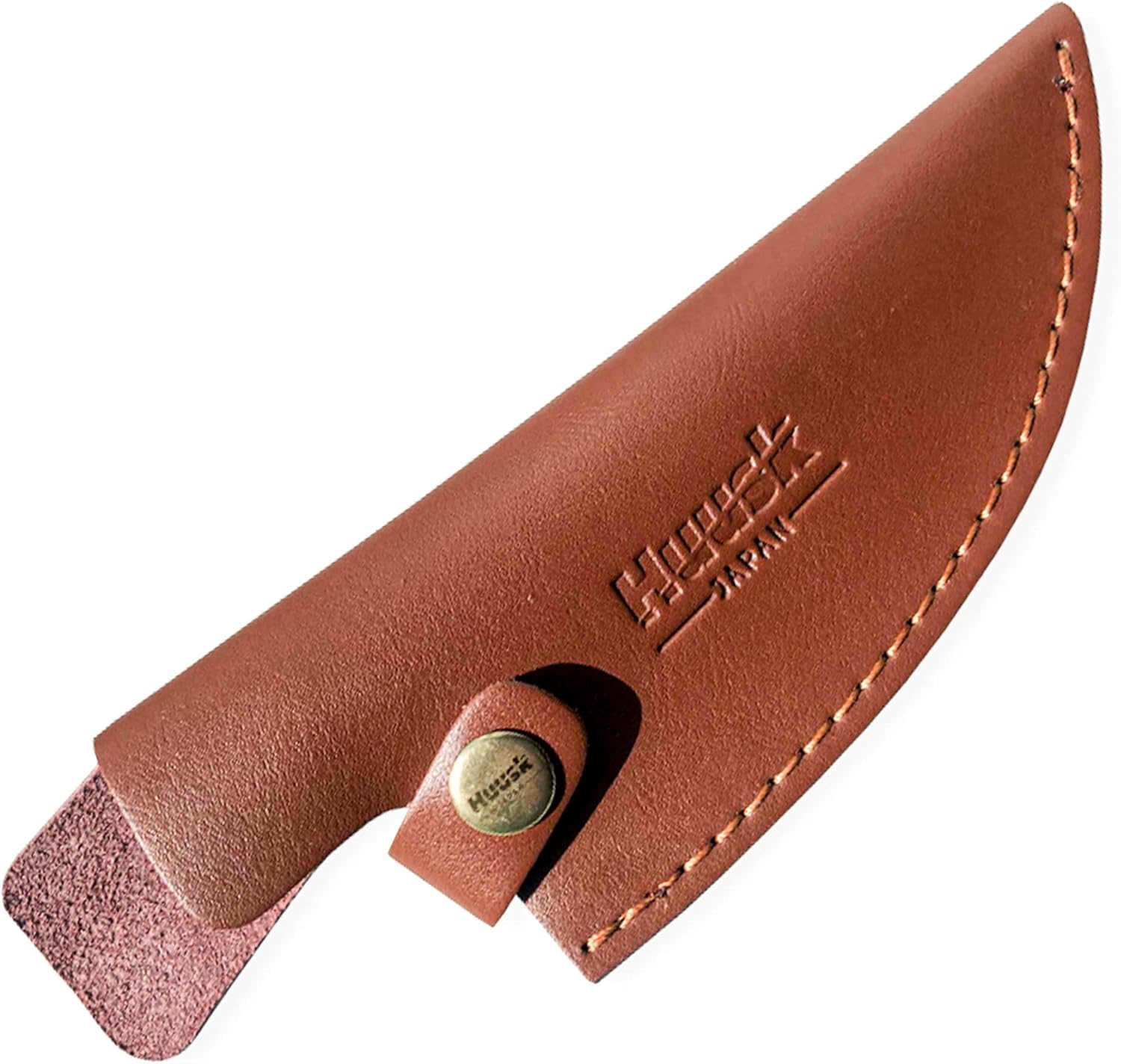 Huusk Étui en Cuir De Première Qualité pour Le Couteau De Chef Japonais Original, Support De Couteau De Cuisine