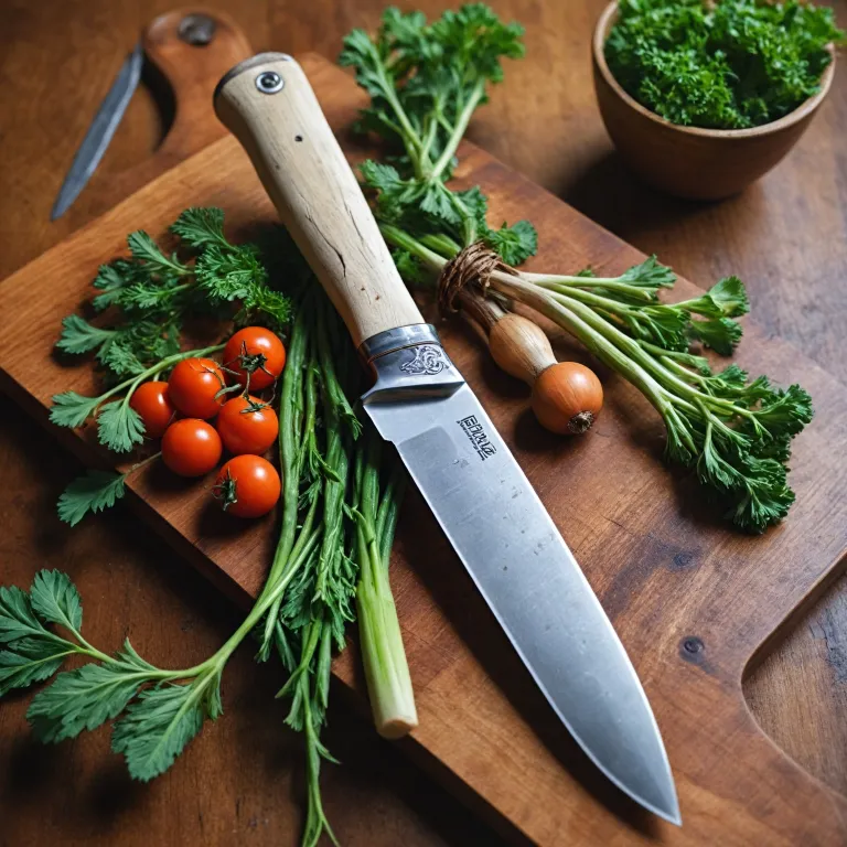 Pourquoi choisir un couteau avec un manche en bois de cerf pour votre cuisine ?