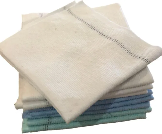 LNT France - Serpillères Couleurs Absorbantes Coton/Viscose 50 x 60 cm - Lot de 10 - Fabriqué en France