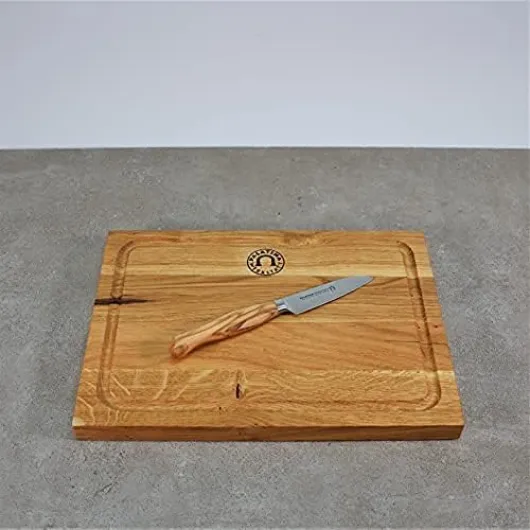 Palatina Werkstatt ® - Bloc à couteaux vide exclusif - Fabriqué à la main à partir de tonneaux massifs de vieux tonneaux de vin en chêne