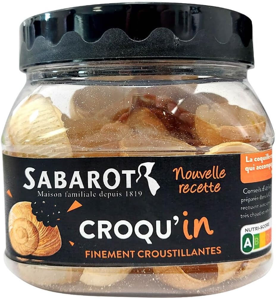 Croqu'in Escargots - Coquille à croquer - Pot 40g