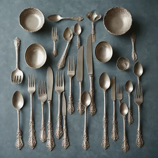 Tout savoir sur la ménagère en argent poinçonné : guide pratique et conseils d’achat