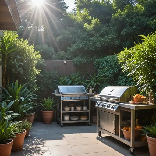 Pourquoi choisir une plancha sur chariot en inox pour votre cuisine extérieure ?