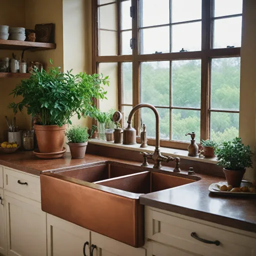 Pourquoi choisir un bassin en cuivre pour votre cuisine ?