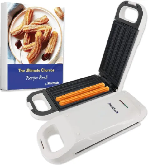 Appareil A Churros Avec Livre De Recettes Inclus, Cuisson Saine Et Sans Huile En Quelques Minutes, 220-240 V Ca, 50/60 Hz, 750 W, Prise Europeenne Model: SB-SW903