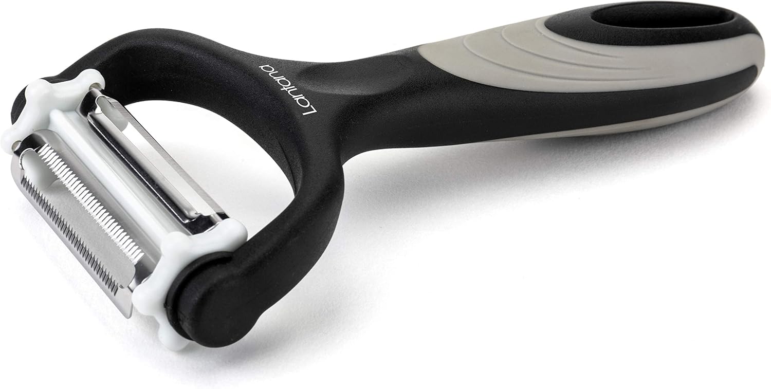 Éplucheur de de terre 3 en 1 Lantana/éplucheur à fruits et légumes/eplucheur à julienne - Trio d'éplucheurs pour un épluchage rapide de et tous types de légumes et de fruits.