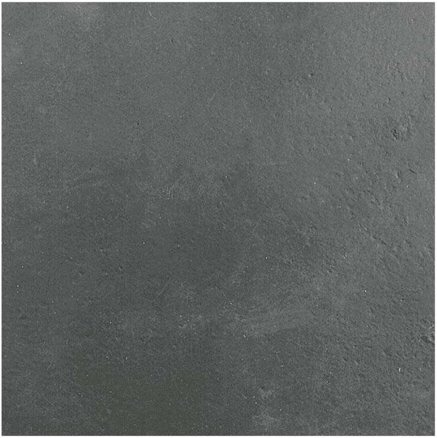 Plaque Lisse en Fonte pour Cheminée - Stocke et Réflète la Chaleur - Résistance à l'usure - Installation Facile, Noir, 40 x 40 cm, Fonte