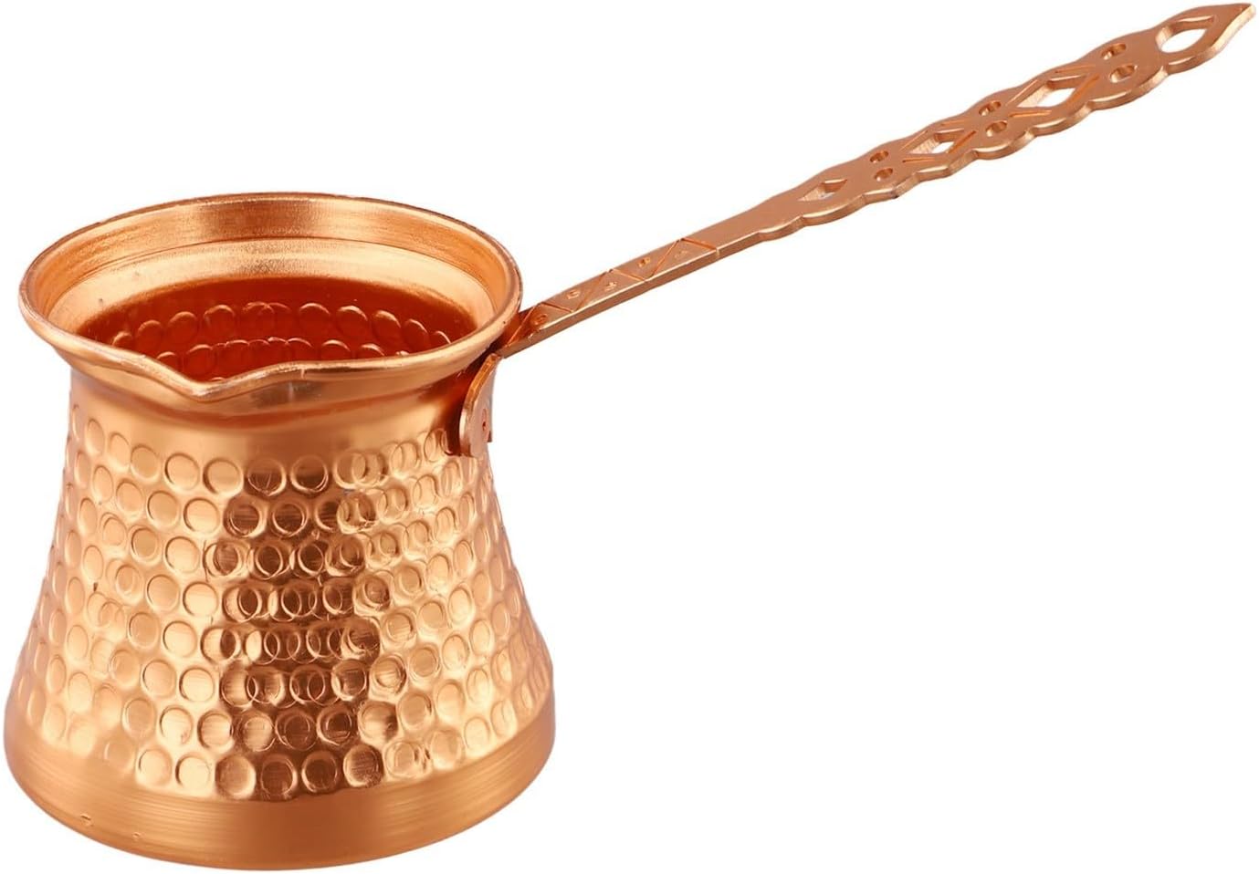 Casserole turque en cuivre au design élégant parfaitement adaptée à toute expérience de cuisine ou de salle à manger