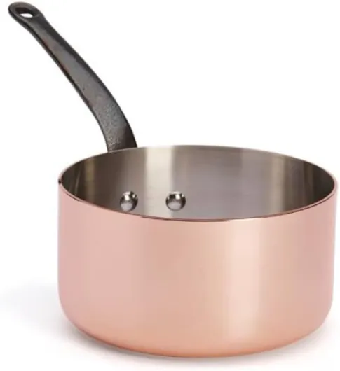 Casserole en cuivre PRIMA MATERA - Diamètre 16 cm