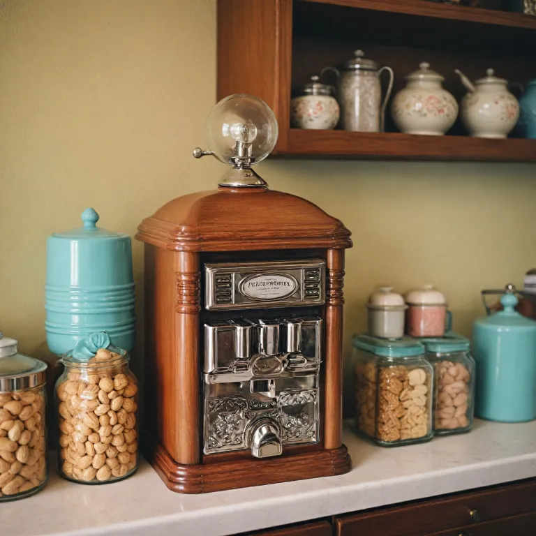 Le charme rétro du distributeur de cacahuètes vintage pour votre cuisine
