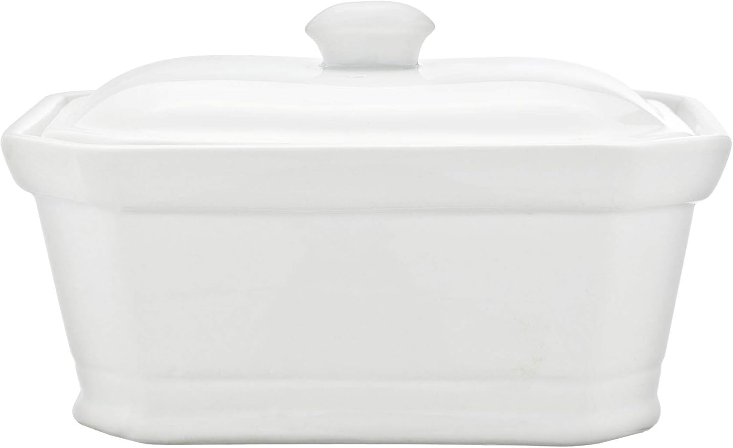 Cosy & Trendy Terrine pâté à couvercle, Porcelaine, 550 g, Blanche