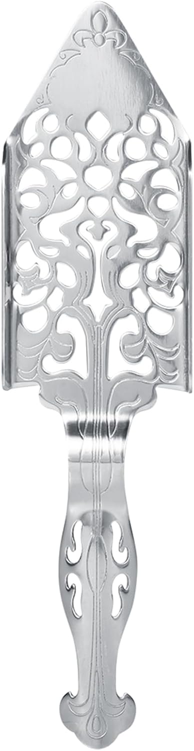 Cuillère à Absinthe, Cuillère à Absinthe, Cuillère à Mélanger à Cocktail, 1 Pièce en Acier Inoxydable 304 au Design Unique, Bar à Cocktails, Tasse en Verre, (cuillère à cuillère à absinthe vintage