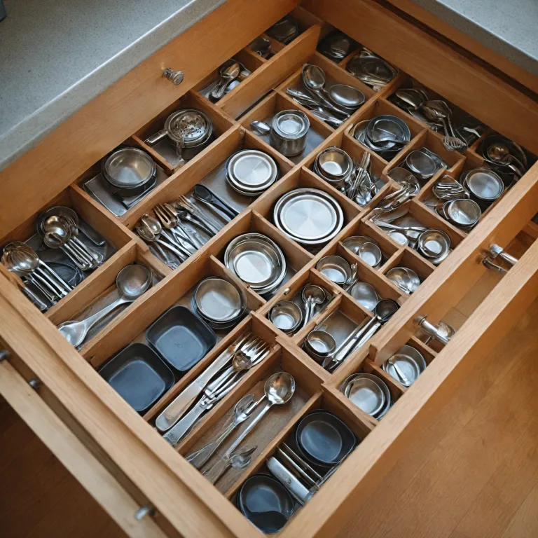 Optimiser l’organisation de vos tiroirs de cuisine grâce aux séparateurs