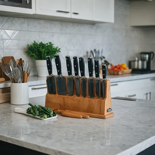 Comment choisir le bon bloc pour couteaux cuisine pour votre plan de travail