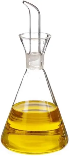 Huilier Anti-Goutte en Verre 250 CC dans Une boîte, 250 ML