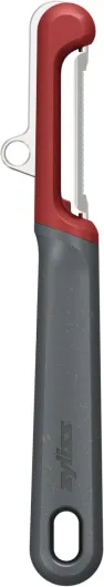 Zyliss Eplucheur à Tomates, Peau Fine/Kiwis/Poivrons/Pêches, Lame Dentelée Acier Inoxydable, Manche en Paille de Blé écologique, Passe au Lave-Vaisselle, Garantie 5 Ans
