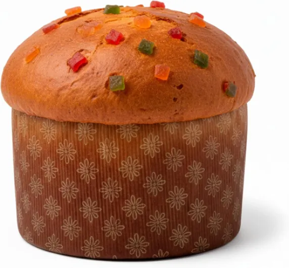 MAQA 10 pcs Moule à Panettone Bas et Haut de 750 g et 1 kg, Pirrottini Panettone en Papier, Moule pour la Cuisson du Panettone Alto/1 KG Alto 1 KG