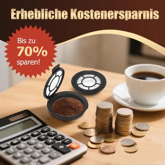 Ancable Lot de 2 dosettes de café rechargeables - Pour machines à café Senseo - Variétés de café au choix - Pour les amateurs de café - Compatible avec Philips Senseo HD7800-HD7892