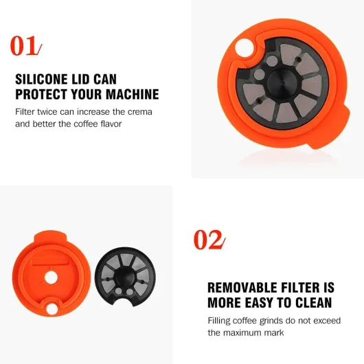 Filtre à café réutilisable, capsules de café rechargeables de 180 ml, capsules réutilisables en plastique PP pour machine à café Bosch Tassi*mo, accessoire pour machine à café