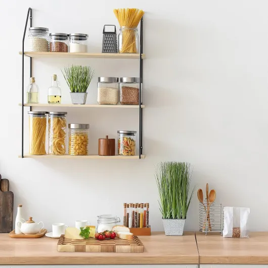 Planche à découper en Bois Massif, Acacia, ménage Vos Lames, avec récupérateur de jus, 40x30cm, Marron