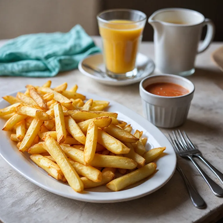 Cornet de frites : l’art de servir des frites croustillantes avec élégance