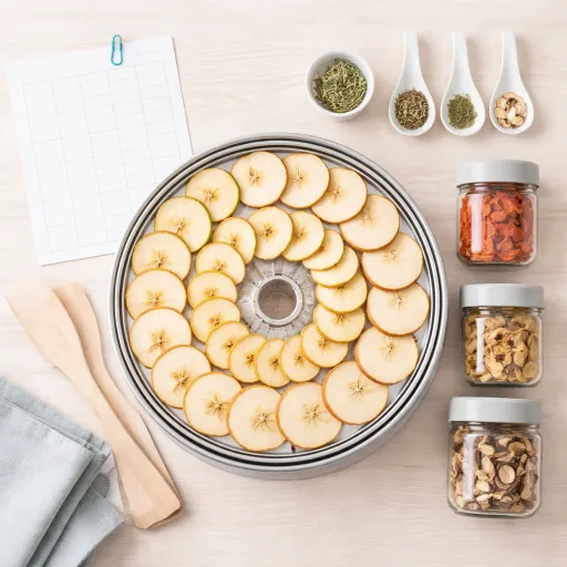 Tableau des temps de séchage au déshydrateur en PDF pour une conservation maîtrisée