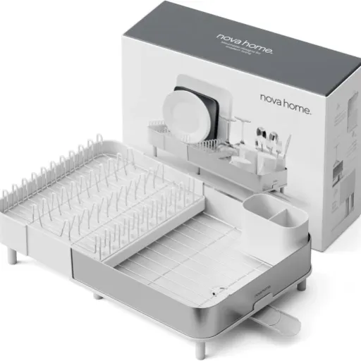 Test Égouttoir à Vaisselle Extensible NOVA HOME : un modèle pratique pour les cuisines un peu serrées