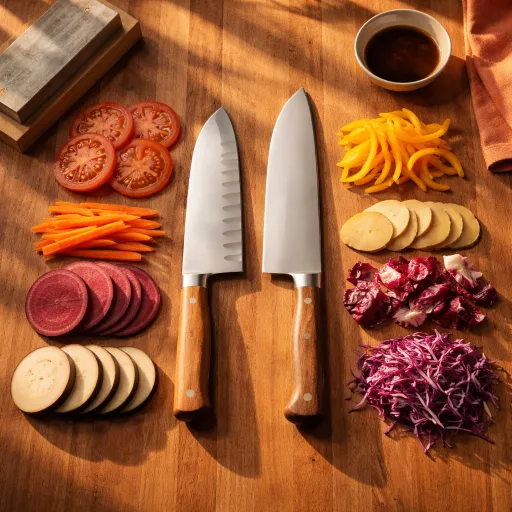 Santoku ou couteau de chef : à quel moment basculer vraiment vers la lame japonaise