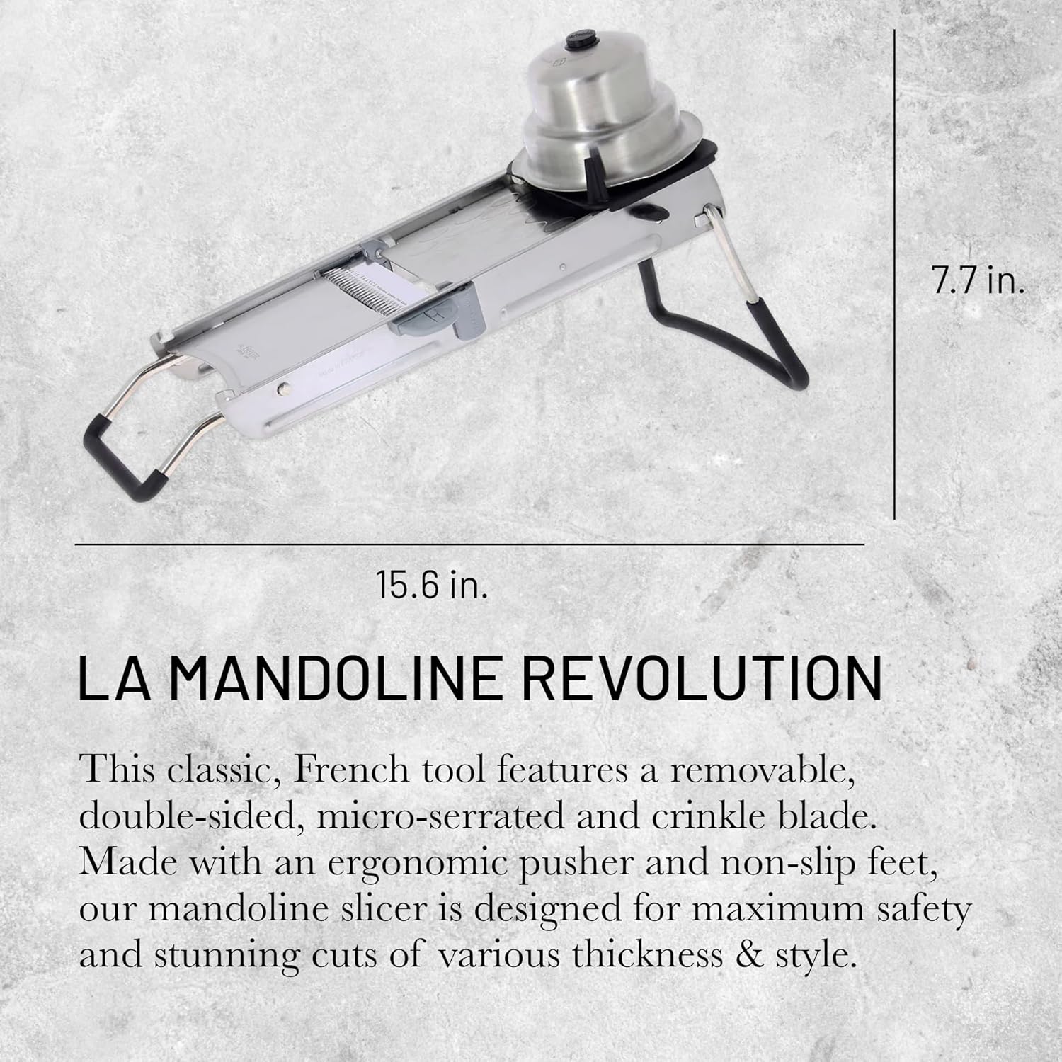 DE BUYER -2012.01 -mandoline revolution, Gris