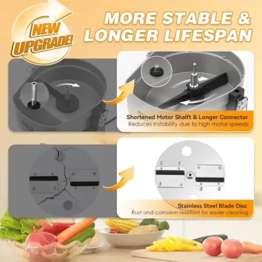 Test NEWTRY 4 en 1 GJ817 : le coupe-légumes costaud pour ceux qui cuisinent en grosse quantité