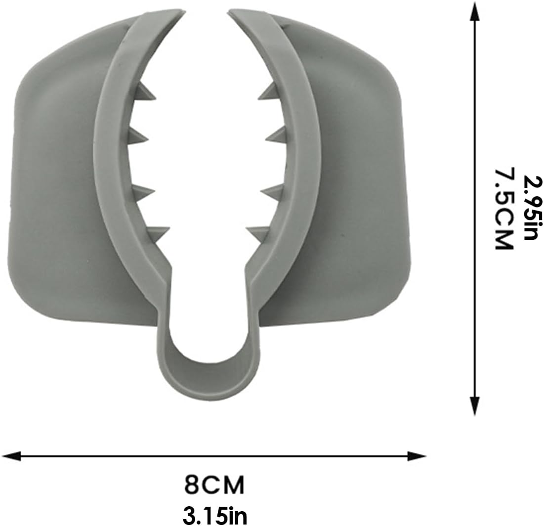 Protège-doigts pour mandoline, protection alimentaire pour couper les aliments, protection mandoline avec design antidérapant, accessoire de cuisine ergonomique, outil de protection avec prise en main