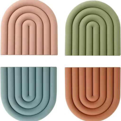 Test dessous de plat silicone Kalamakala : colorés, pratiques et sans prise de tête