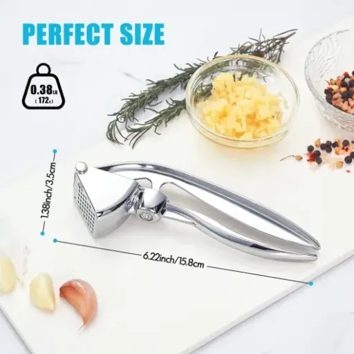 Test Presse ail inox 2-en-1 ZYJBD : ça fait le job sans révolutionner la cuisine