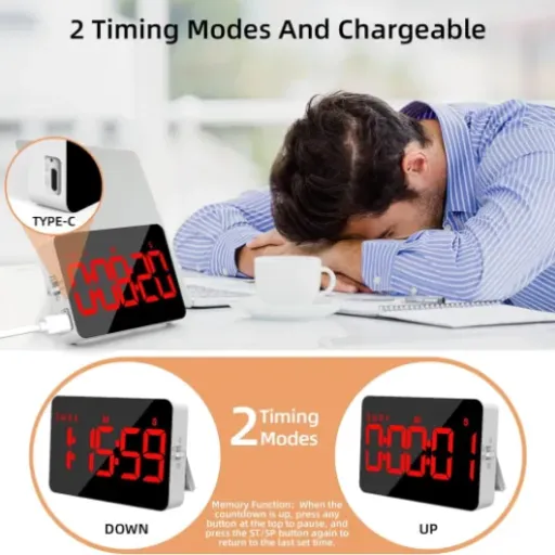Test XREXS Minuteur de Cuisine LED : un minuteur lisible, pratique, mais pas parfait