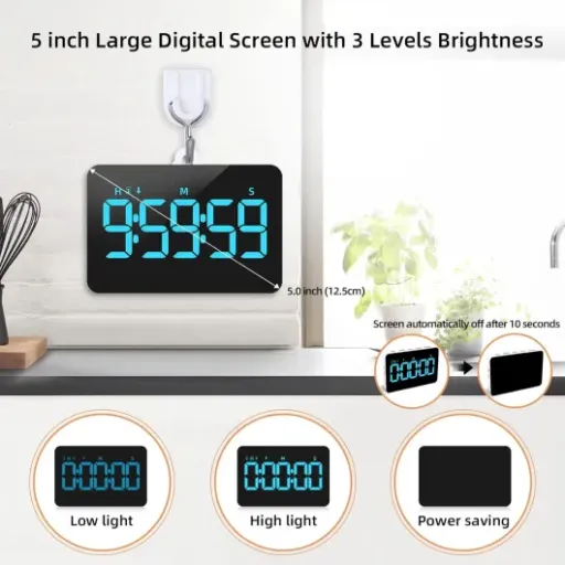 Test XREXS Minuteur de Cuisine Rechargeable : lisible, pratique, mais pas parfait