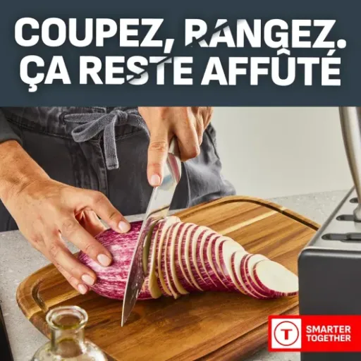 Test Tefal EverSharp K2976S04 : le bloc de couteaux qui s’affûte tout seul (ou presque)