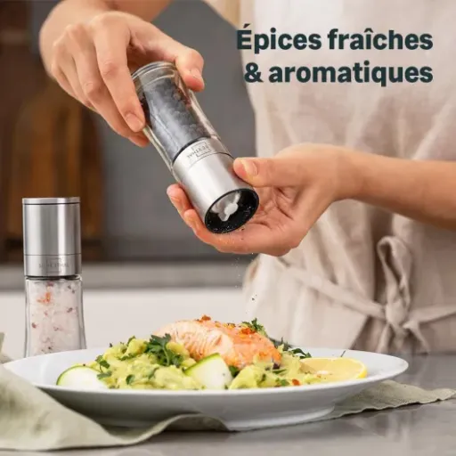 Test SILBERTHAL Set Moulins Sel & Poivre : duo compact qui fait le job sans chichis