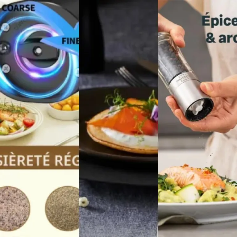 5 meilleurs moulins à poivre et sel : notre comparatif (2026)