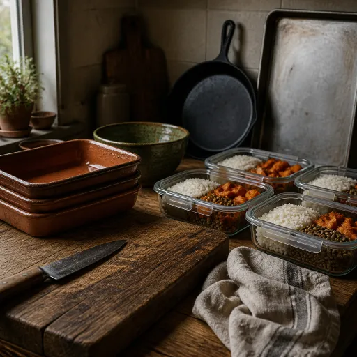 Batch cooking : le matériel qui fait tenir quatre dîners dans deux heures