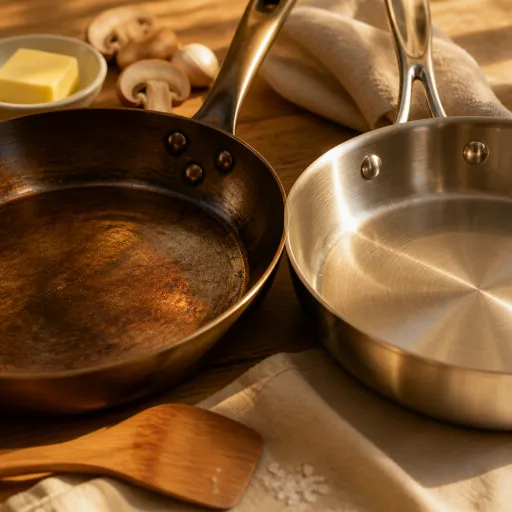 Poêle en acier ou en inox : comment choisir la meilleure alliée de votre cuisine