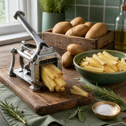 Bien choisir son coupe pomme de terre pour des frites maison parfaites